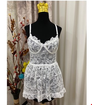 لباس خواب عروسکی سفید 