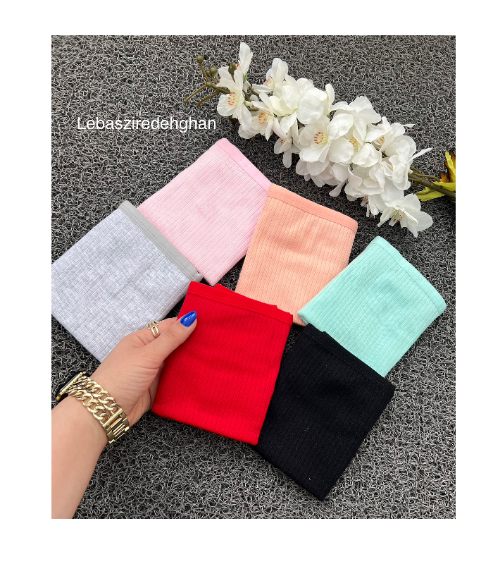 شورت نخی کبریتی رنگ سبز فری سایز 